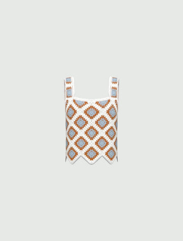 top in crochet EMMCALADIO1 051 EMME MARELLA 