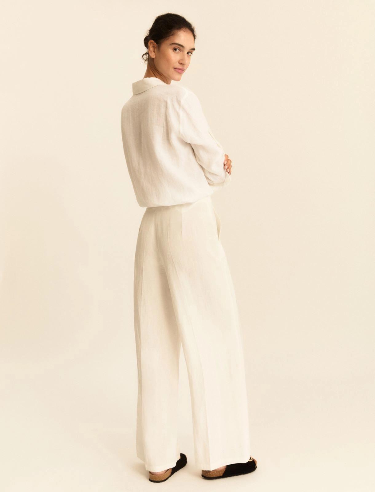 pantalone in lino EMMPERA 001 EMME MARELLA 