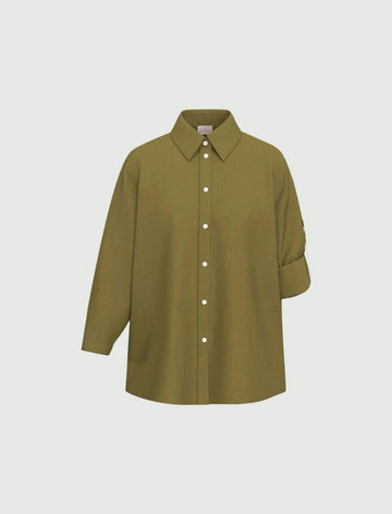 camicia in tela di puro lino EMMGIRELLO 008 EMME MARELLA 