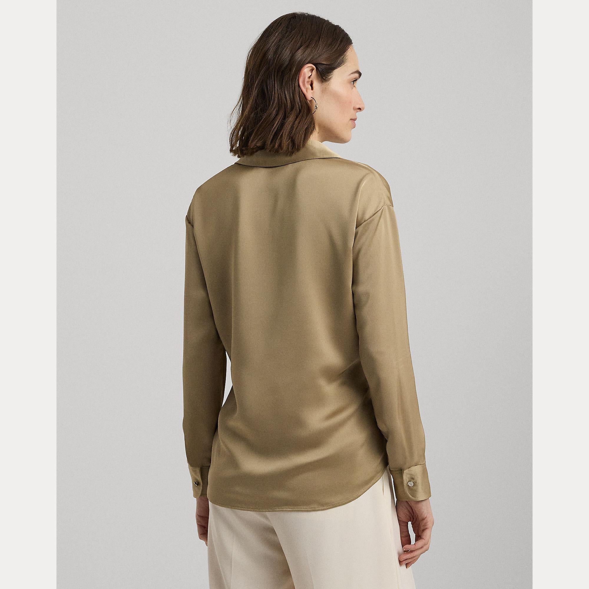 blusa charmeuse di raso 200-940215 002 LAUREN RALPH LAUREN 