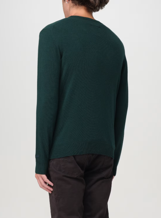 maglione girocollo con logo CFWOKN0278MRUF0469 31134 WOOLRICH 