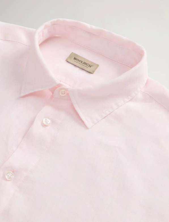 camicia in lino CFWOSI2013MRUT5284 4316 WOOLRICH 