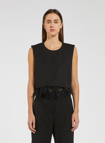 top con piume CANTAL 003 MARella 