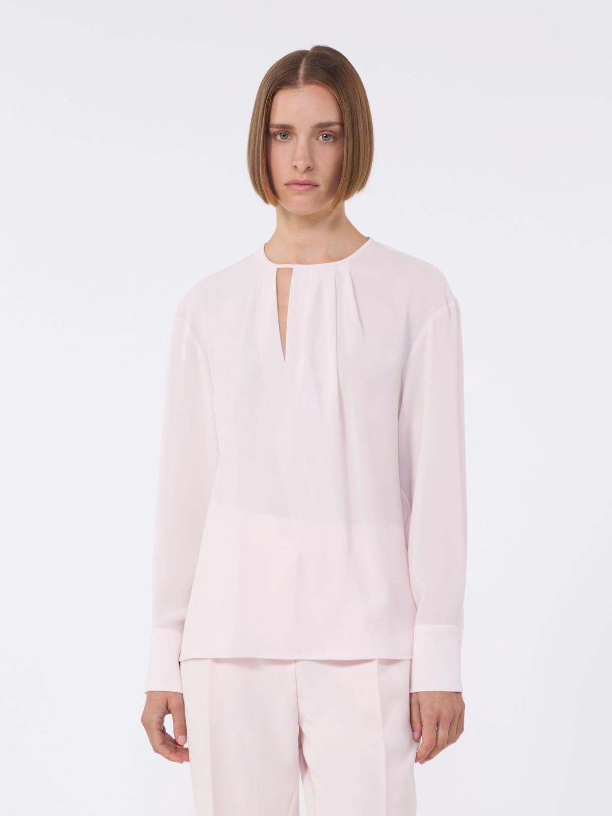 blusa in cady leggero MSTKAKI 015 MAXMARA STUDIO 