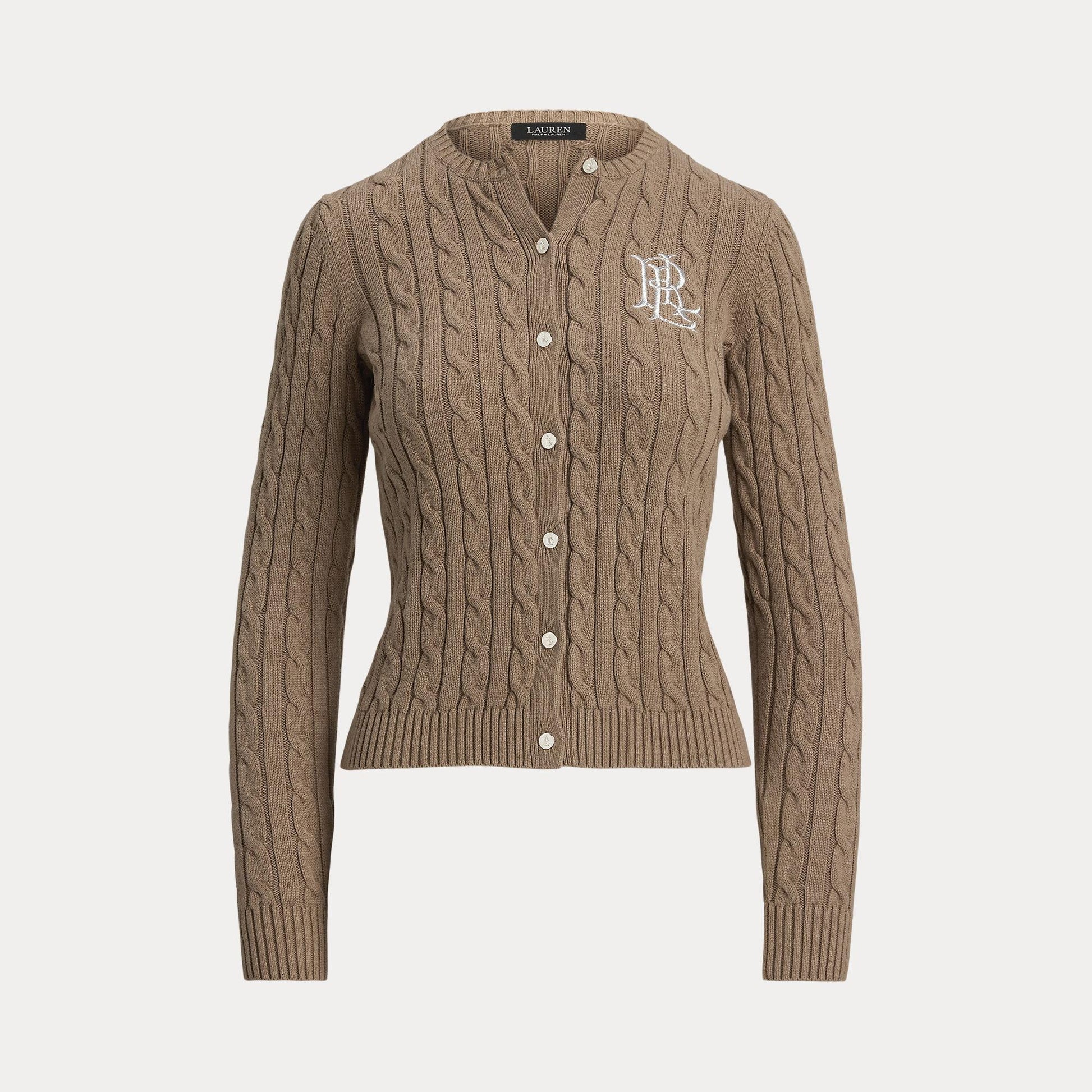 cardigan in cotone a trecce 200-932225 012 LAUREN RALPH LAUREN 