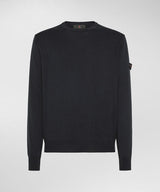 PeUTEREY maglione in cotone e lana Blu