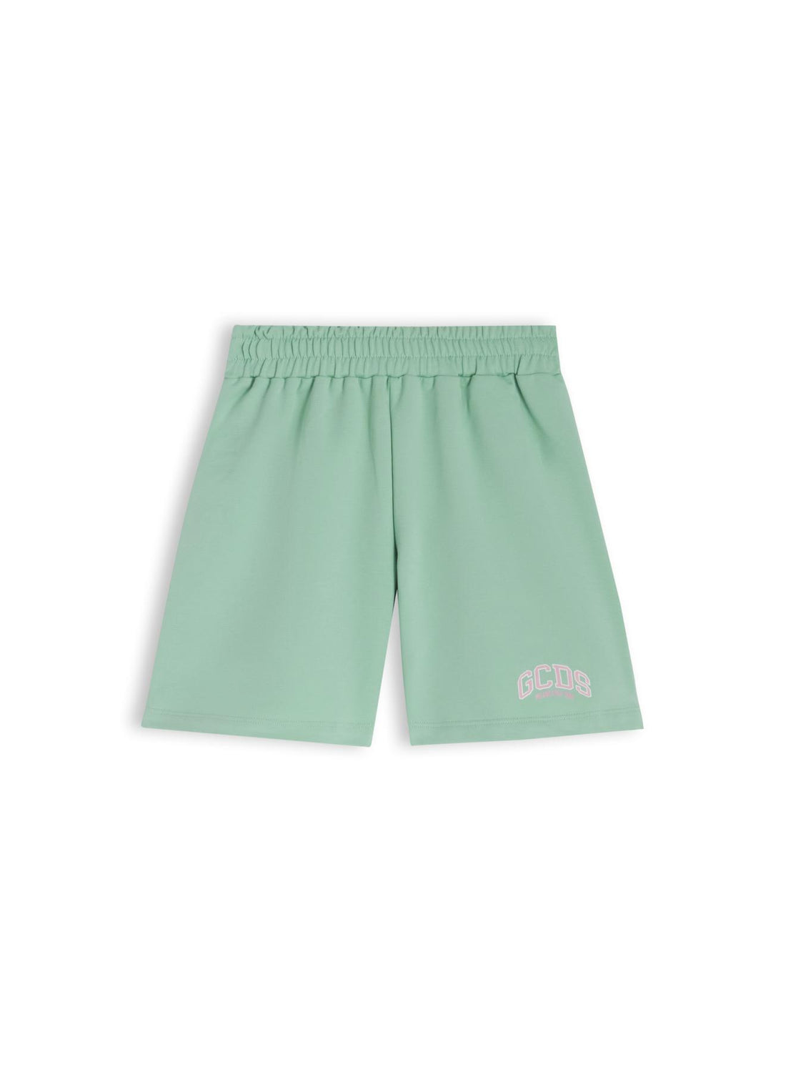 shorts con logo al fondo C1GJQL548F335 815P GCDS 