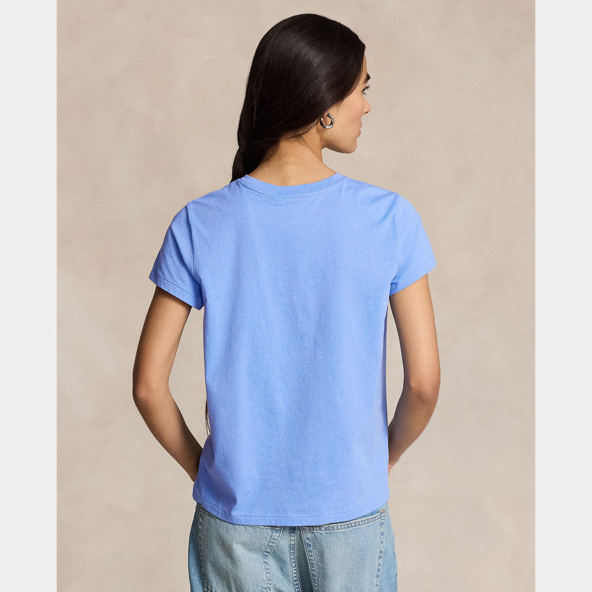 t-shirt con cavallino iconico 211-898698 022 RALPH LAUREN POLO 