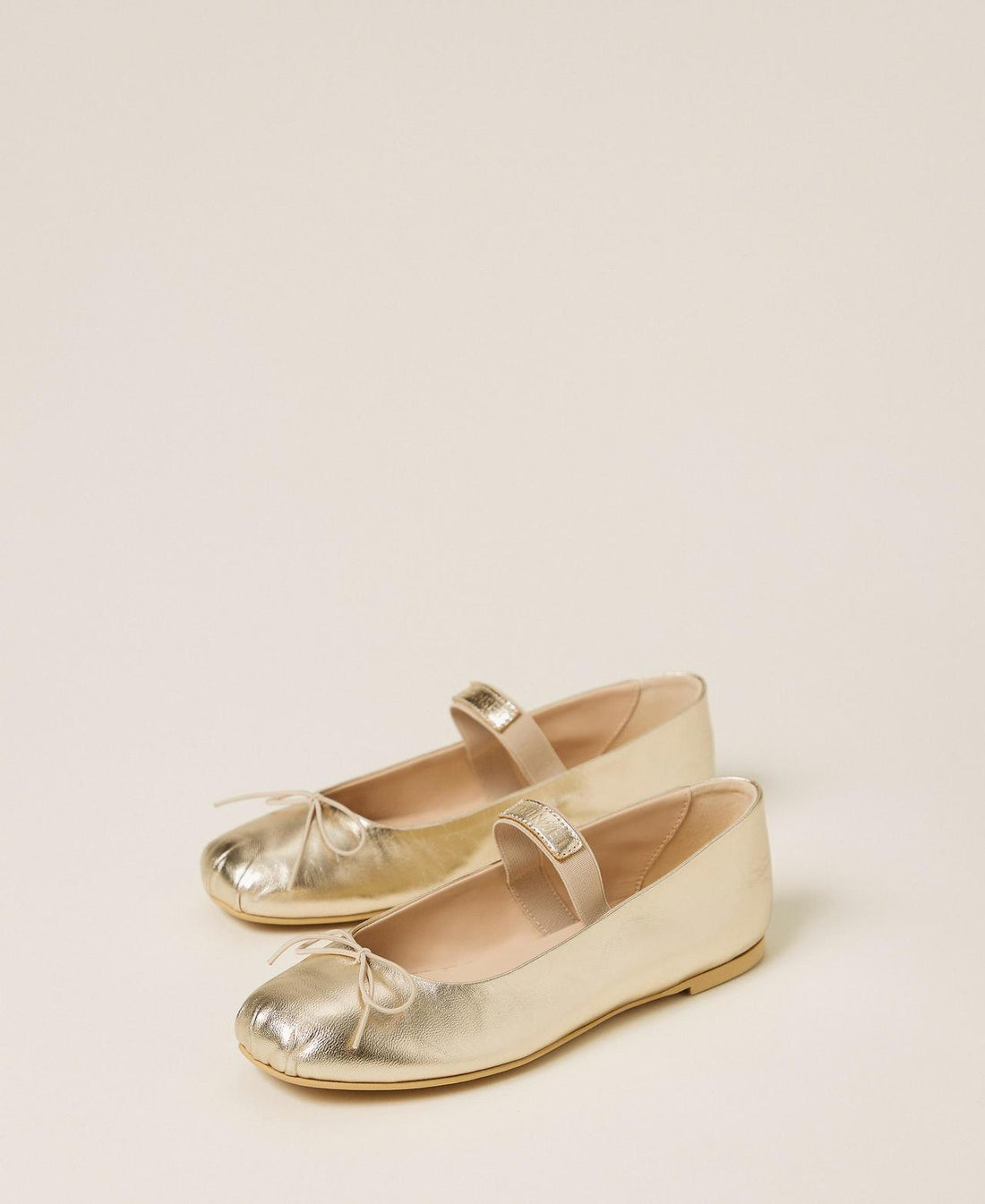 ballerina mary jane in pelle 261GCJ022 10363 TWINSET GIRL 