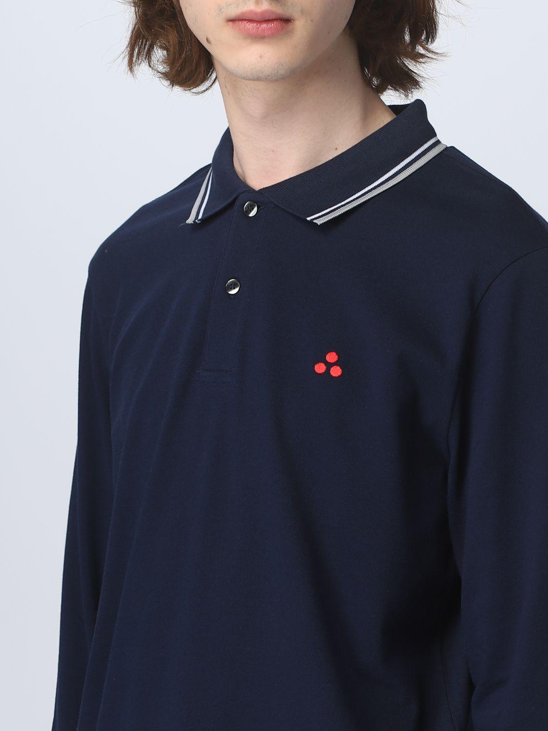 Polo maniche lunghe PEU4691 99011991 209 PeUTEREY 