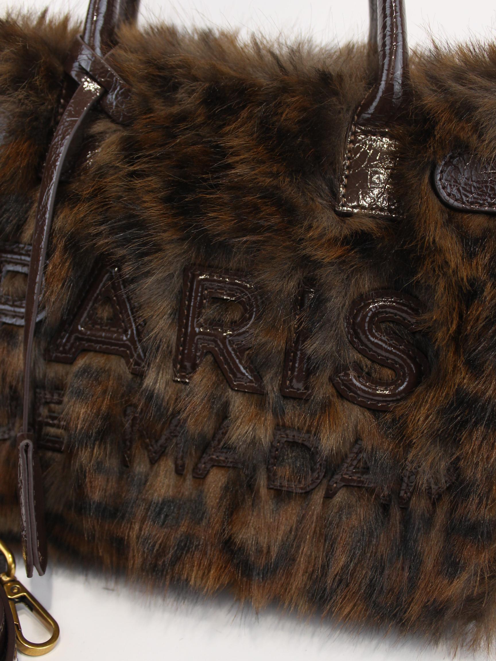 Borsa mini tote alaska 1510 FUR LEOPARD RUE MADAM PARIS 