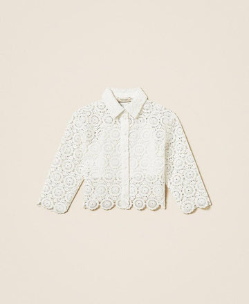 camicia in pizzo 261GJ2Q25 00526 TWINSET GIRL 