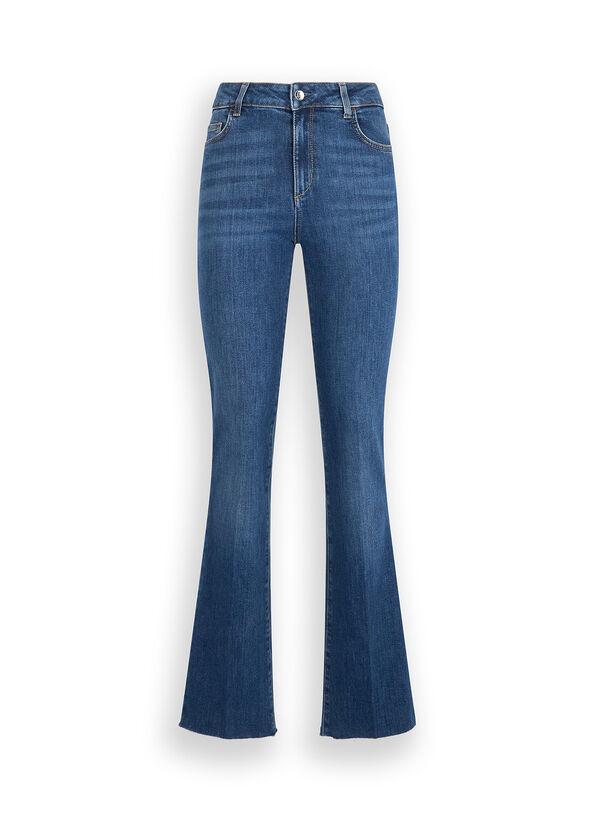 jeans blu a zampa UA5082D4988 78806 liU JO 