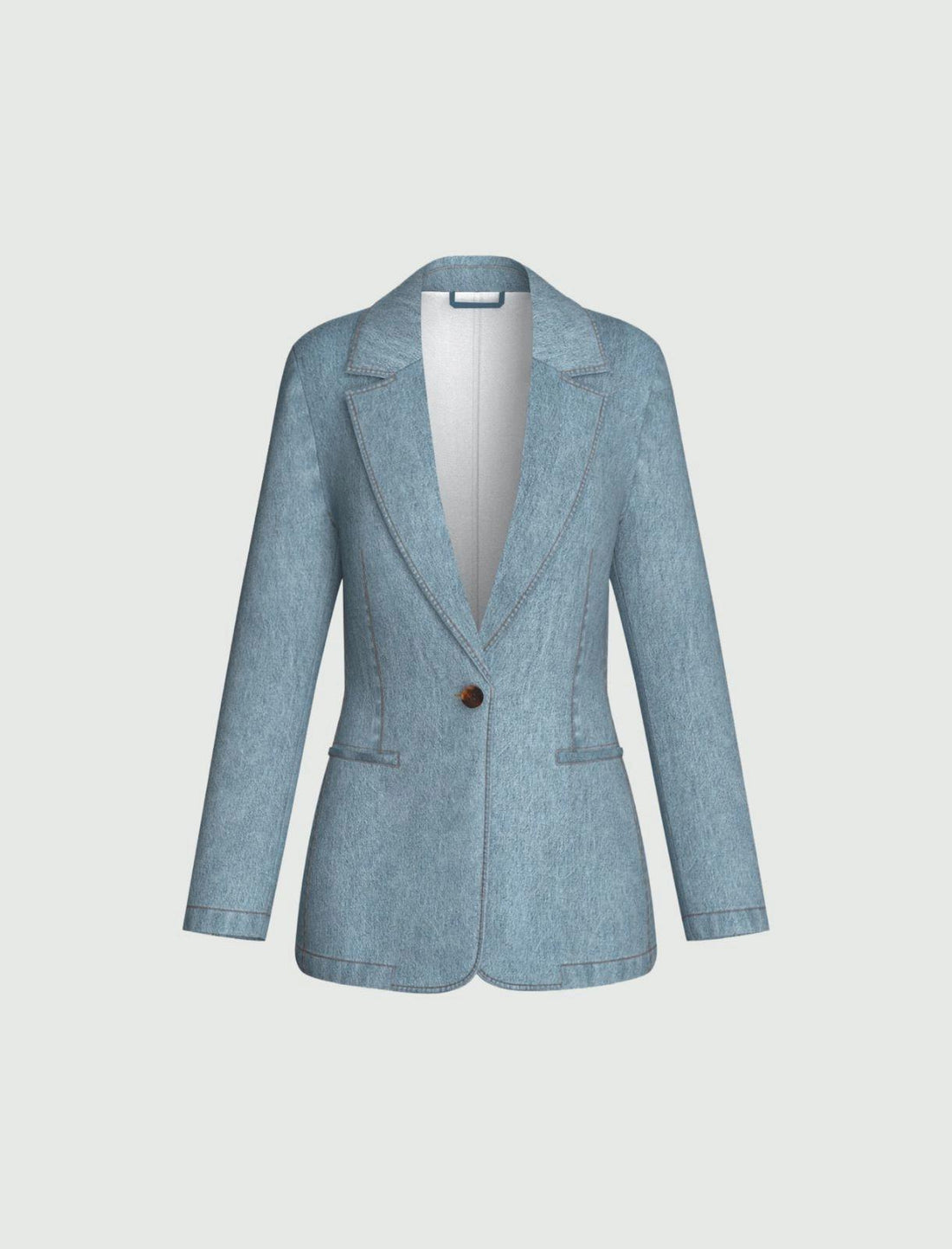 blazer in denim EMMTECA 001 EMME MARELLA 