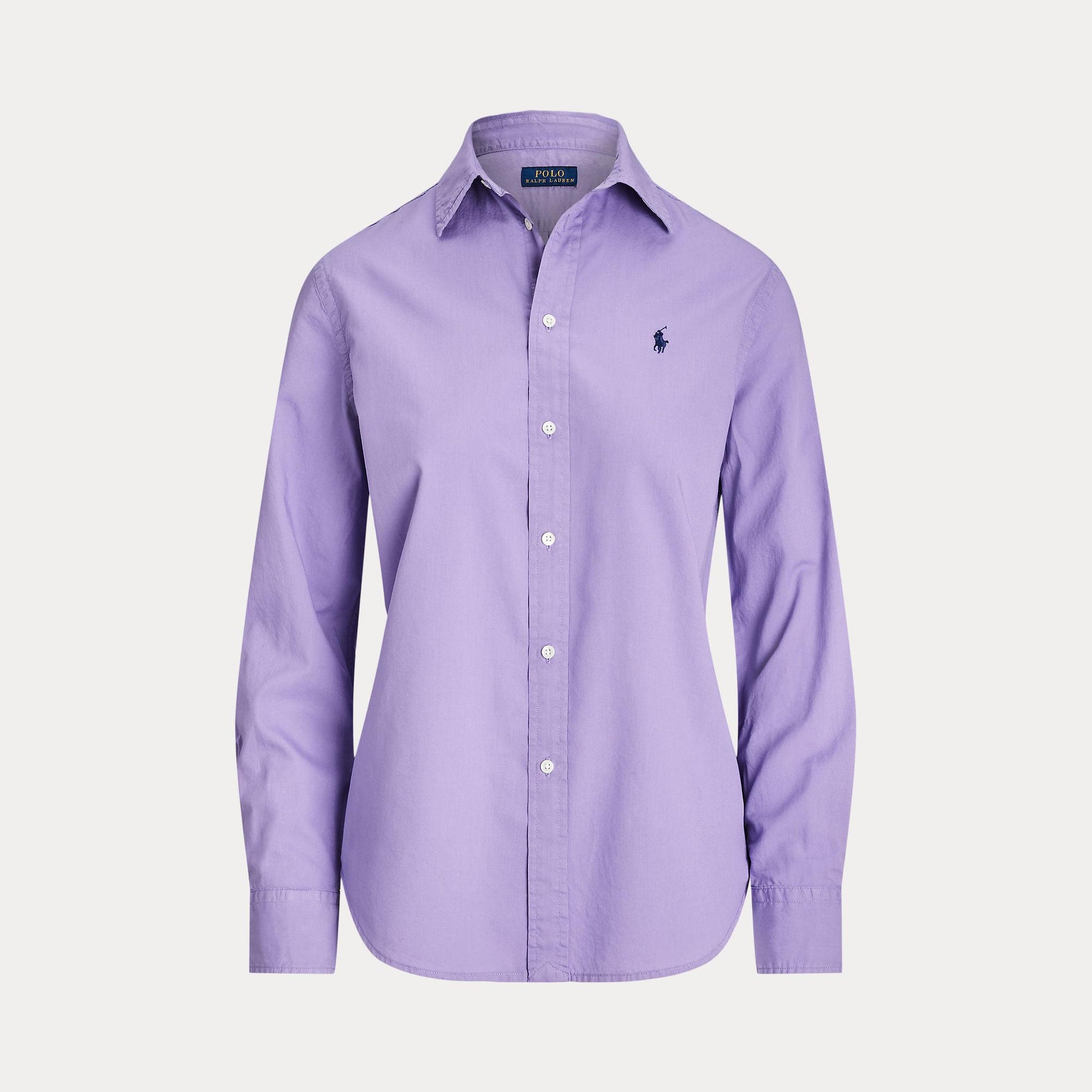Camicia in twill di cotone con pony 211-932522 005 RALPH LAUREN POLO 