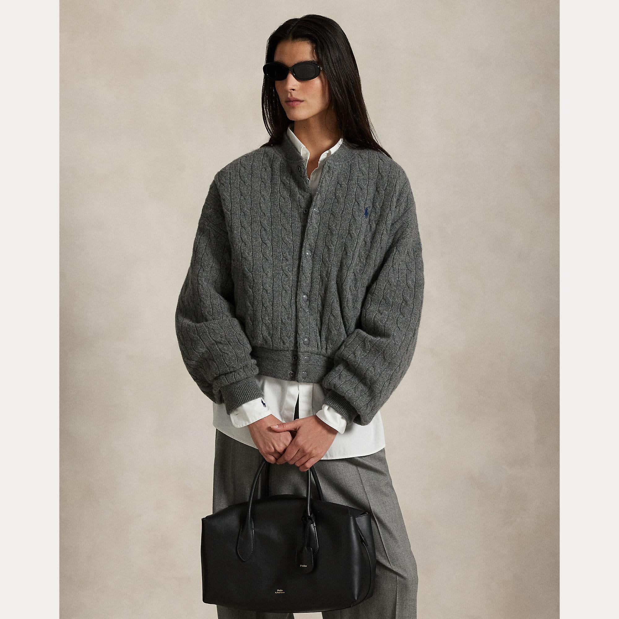 giacca bomber in lana e cashmere 211-966122 001 RALPH LAUREN POLO 