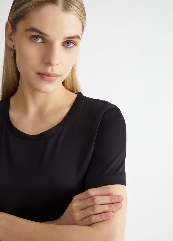 t-shirt in raso MA4082T3764 22222 liU JO 