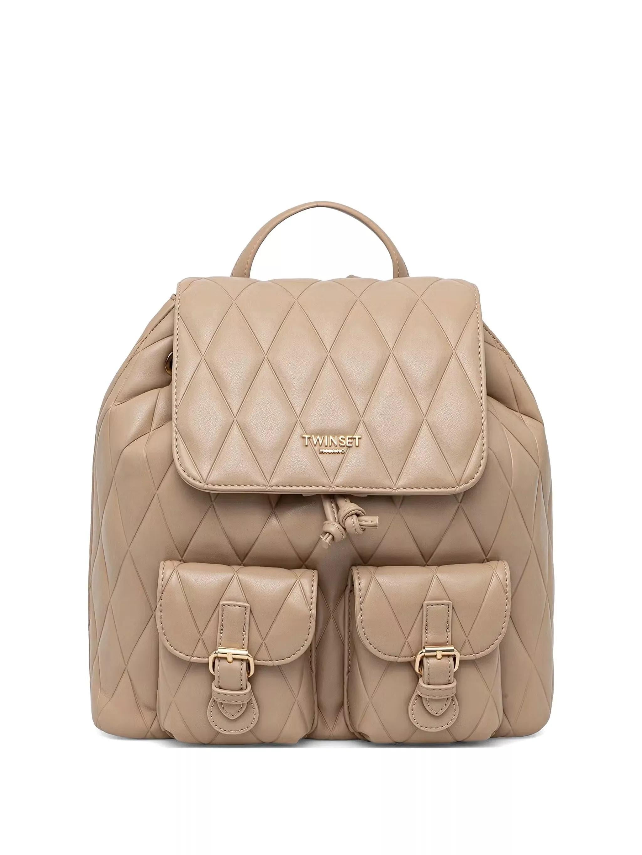 zaino trapuntato con tasche 261TB7280 13161 TWINSET 