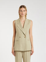 MARella gilet dramma Verde