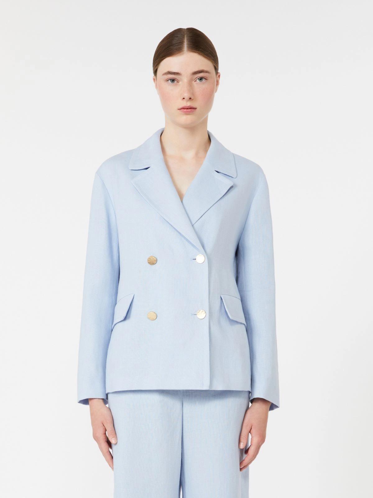 giacca doppiopetto in lino SMMAVENUE 005 S MAXMARA 