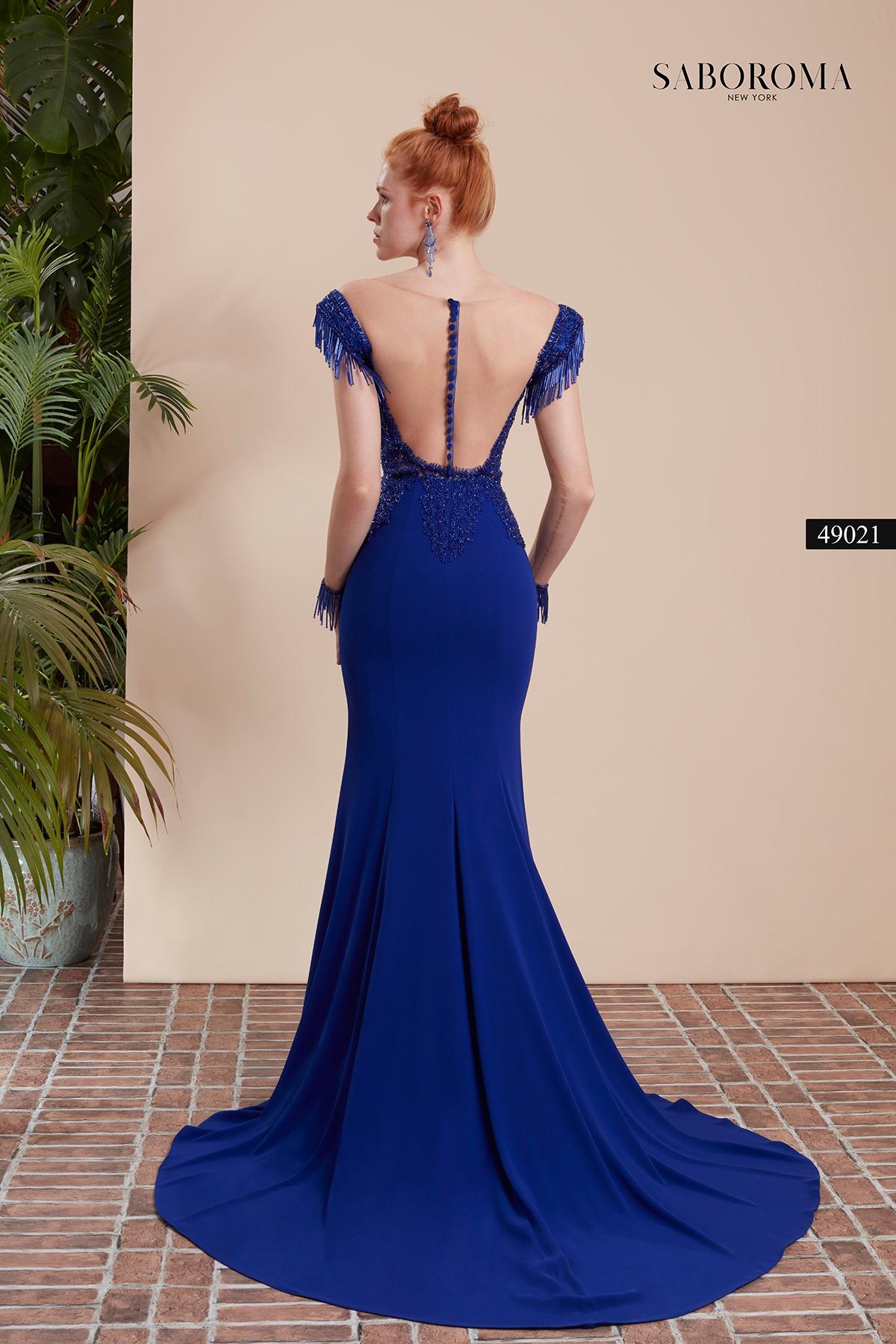 ABITO DA SERA 49021 BLUE SABOROMA 