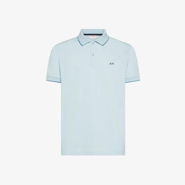 polo small stripe A36111 AZZURRO SUN68 