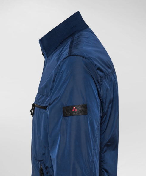 giubbino biker blu PEU3576 01181568 254 PeUTEREY 