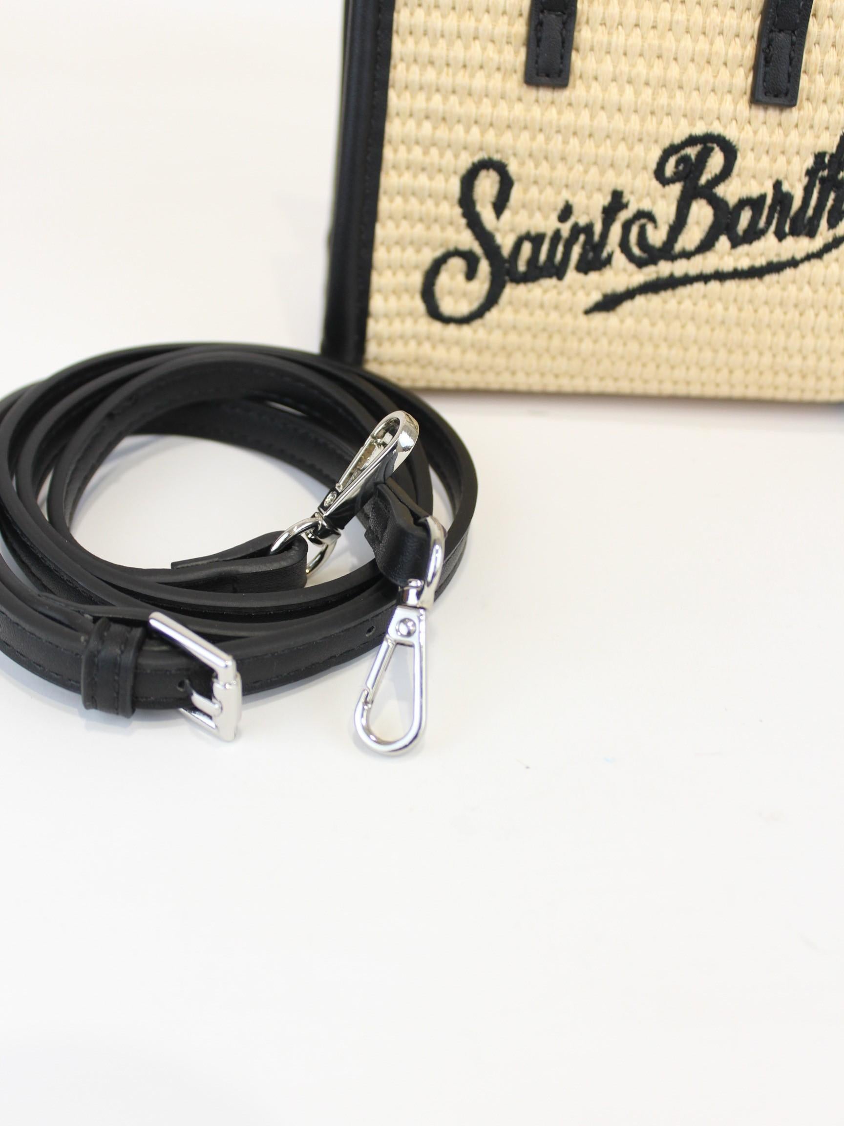 borsetta vivian micro straw VIVIAN MICRO STRAW 00421 MC2 SAINT BARTH 