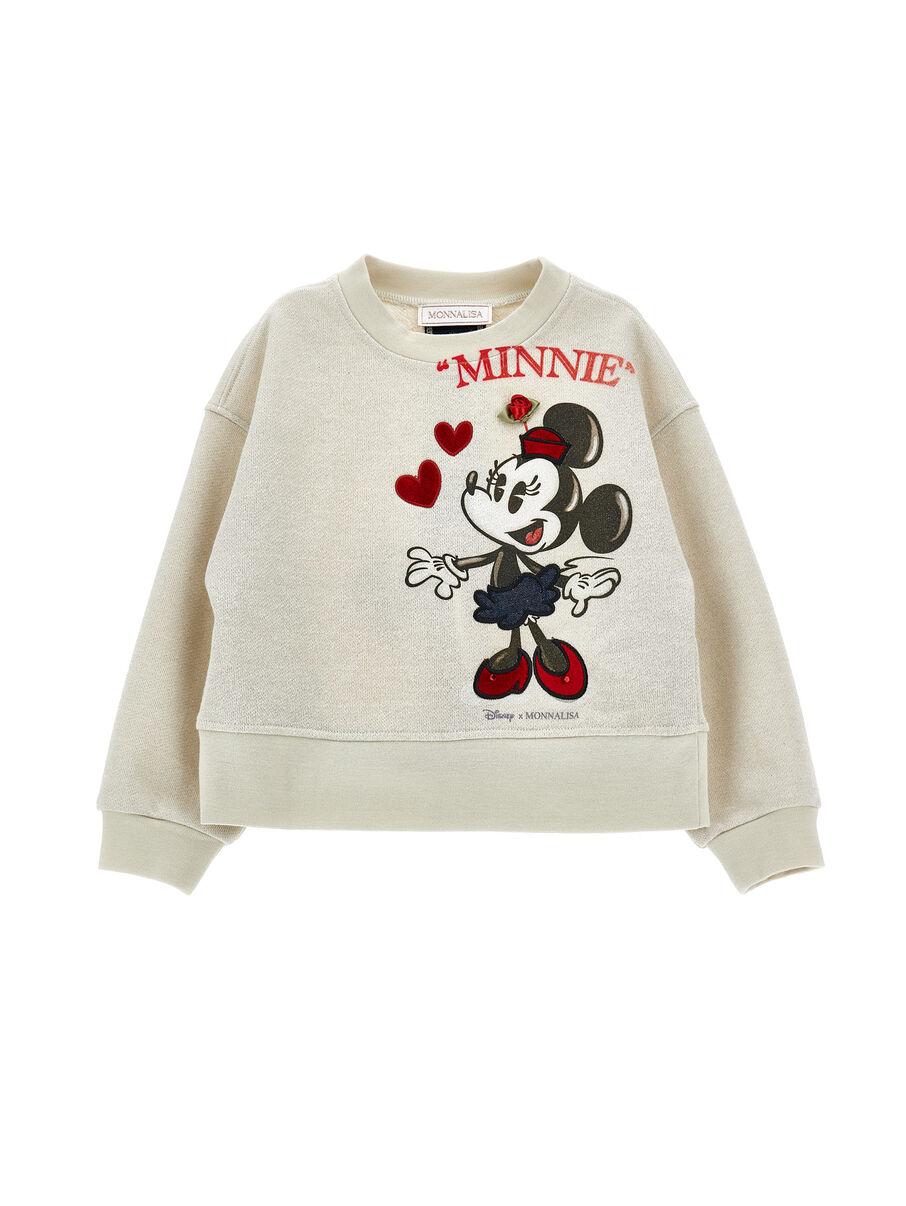 felpa minnie con fiocco 19F603 6028 0029 MONNALISA 