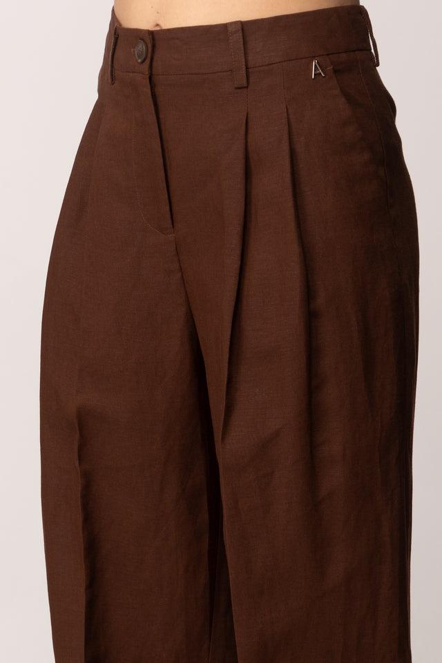 pantalone a palazzo 261AP2324 10780 TWINSET ACTITUDE 
