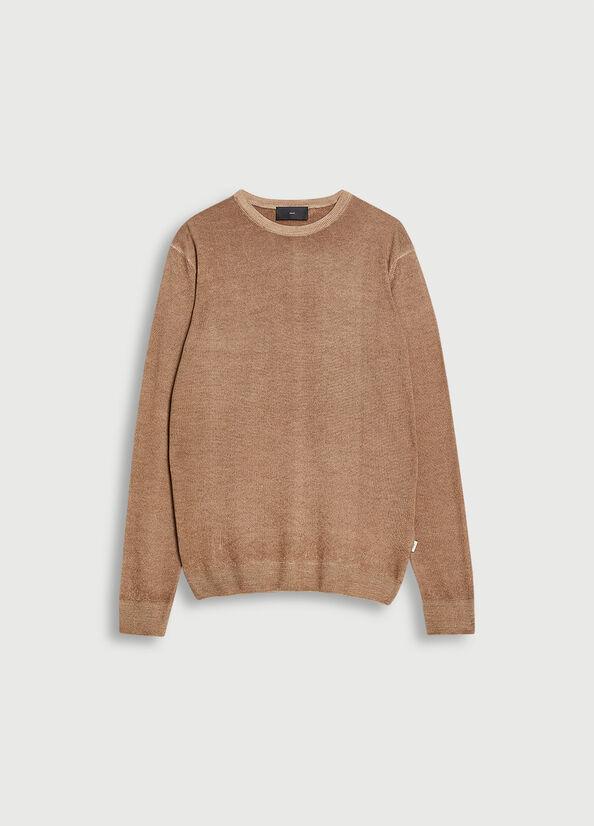maglioncino in lana liu jo M222P202GIROSTO CAMEL 228 liU JO 