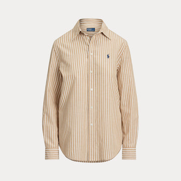 camicia in cotone e lino a righe 211-971514 501 RALPH LAUREN POLO 