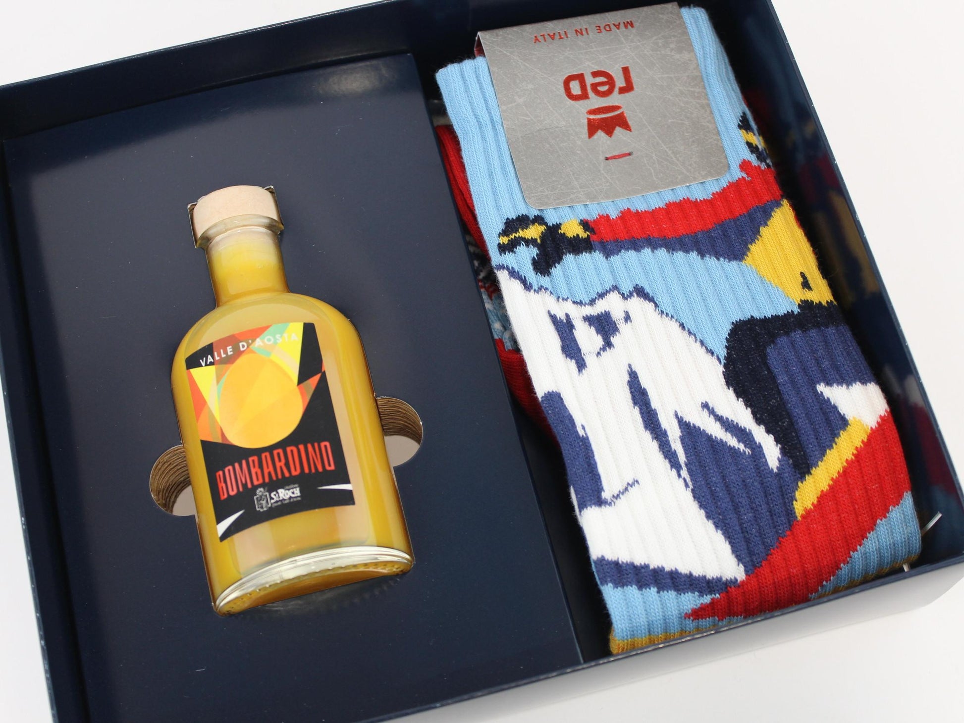 box calza con bombardino 64X66KIT V1880 RED 