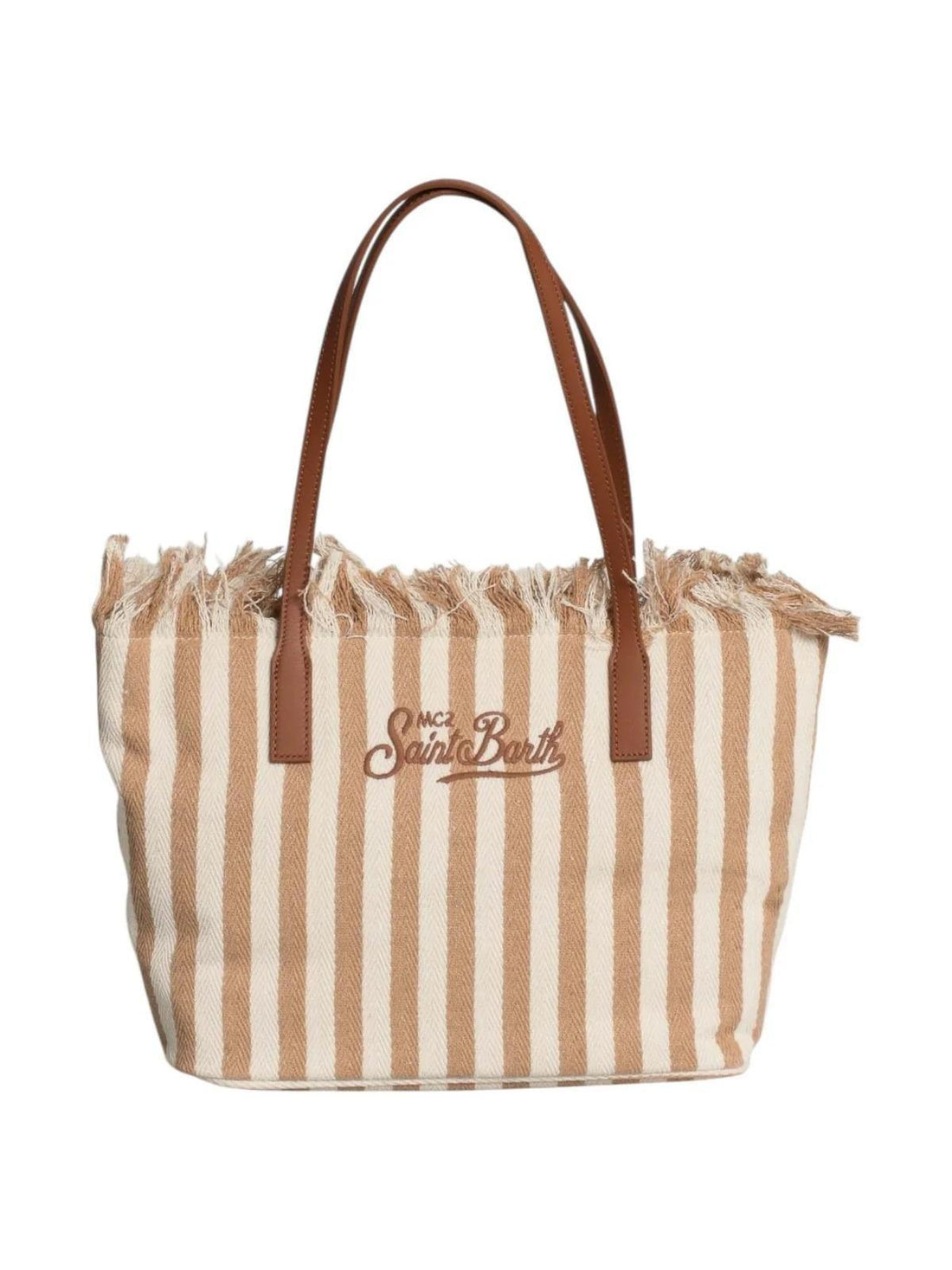 borsa city bag fringe stripes CITY BAD FRINGE 01763L MC2 SAINT BARTH 