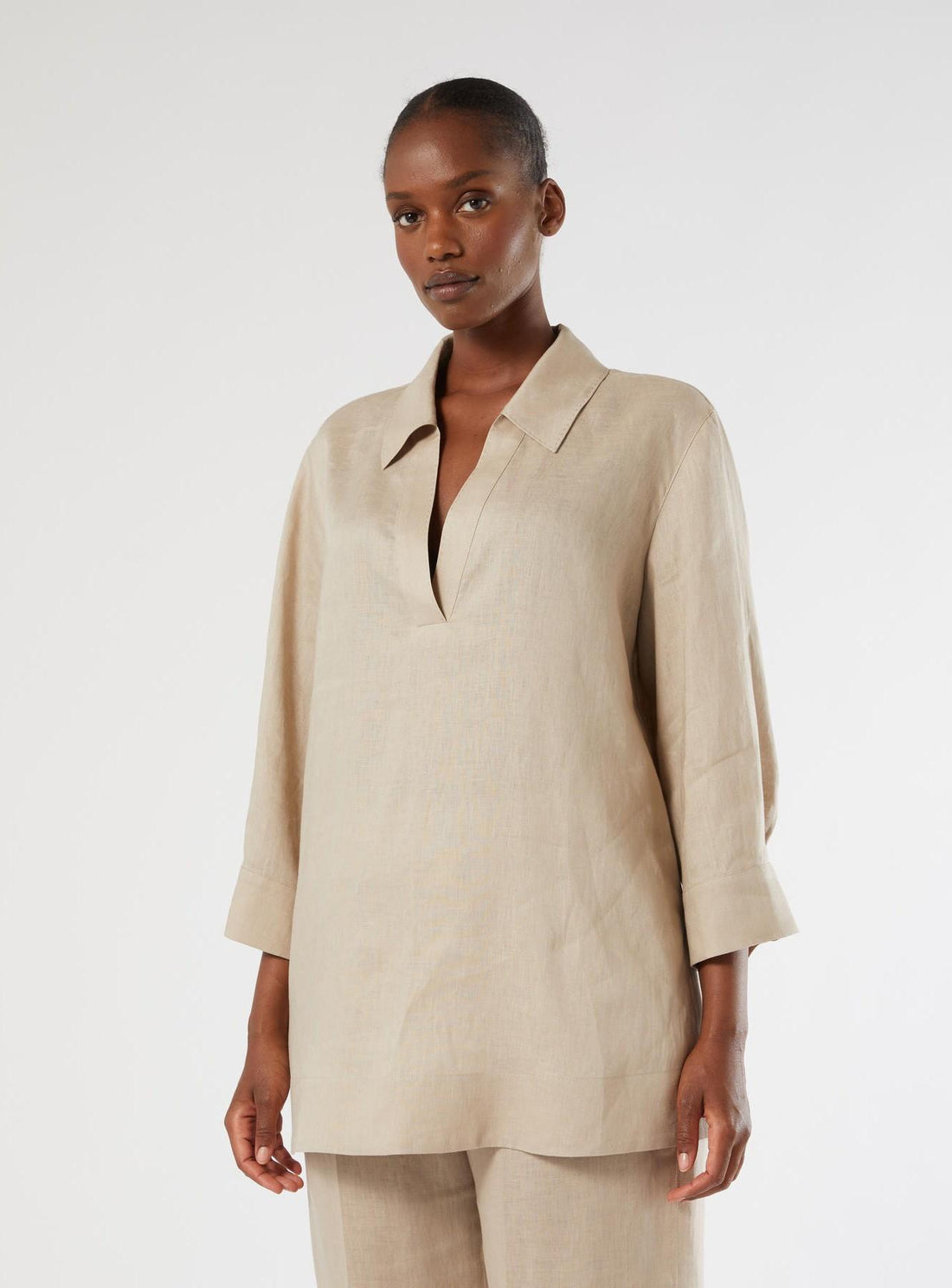 casacca in puro lino MRNNOME 007 MARINA RINALDI 