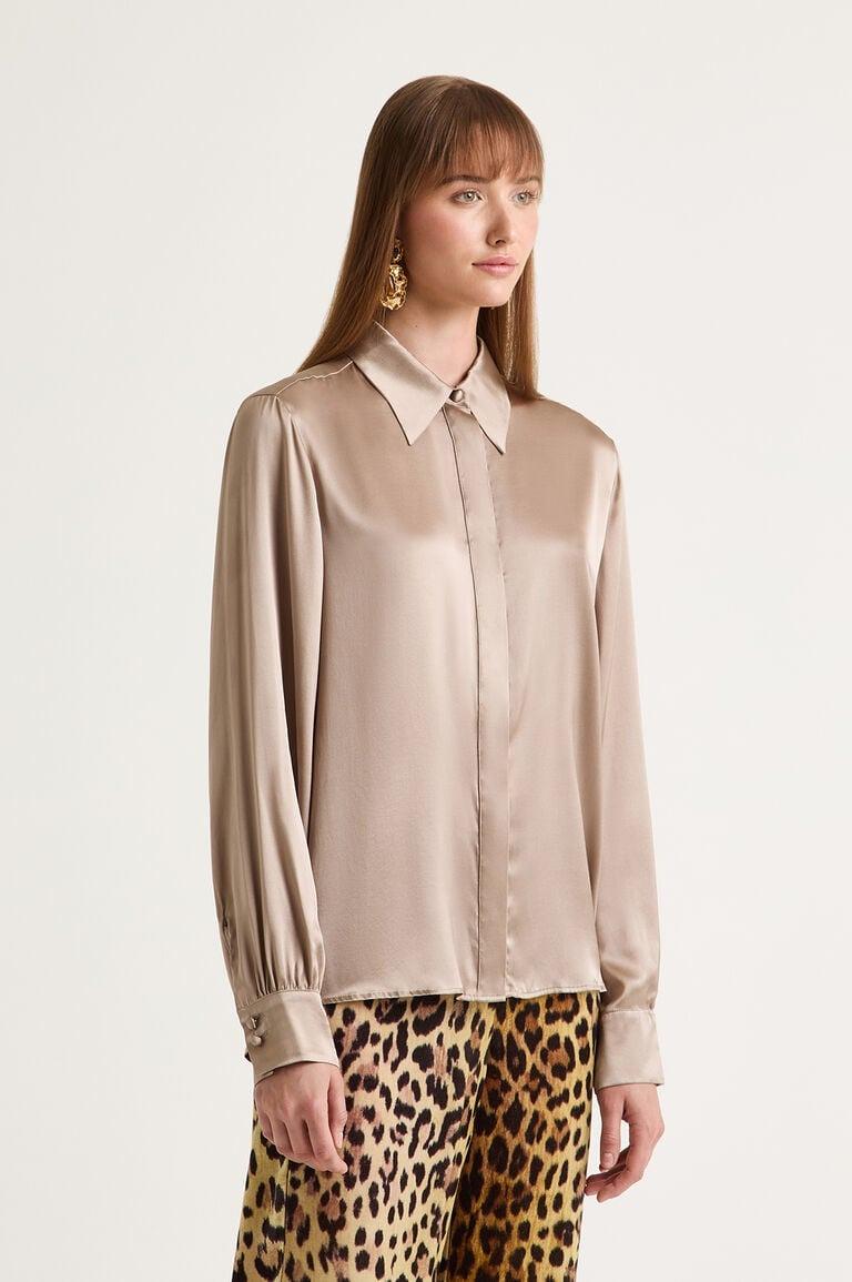 camicia silk satin JM5564 31021 11003 MALI'PARMI 