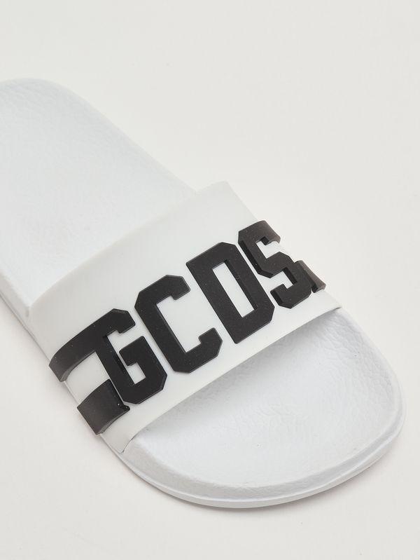ciabatte con fascia logo GCK110 034 C GCDS 