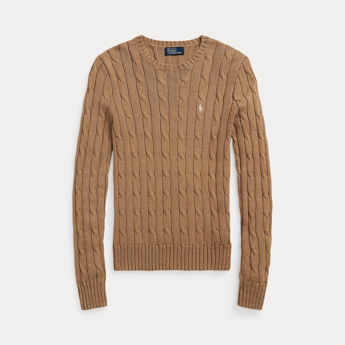 maglioncino a trecce e cavallino 211-943903 002 RALPH LAUREN POLO 