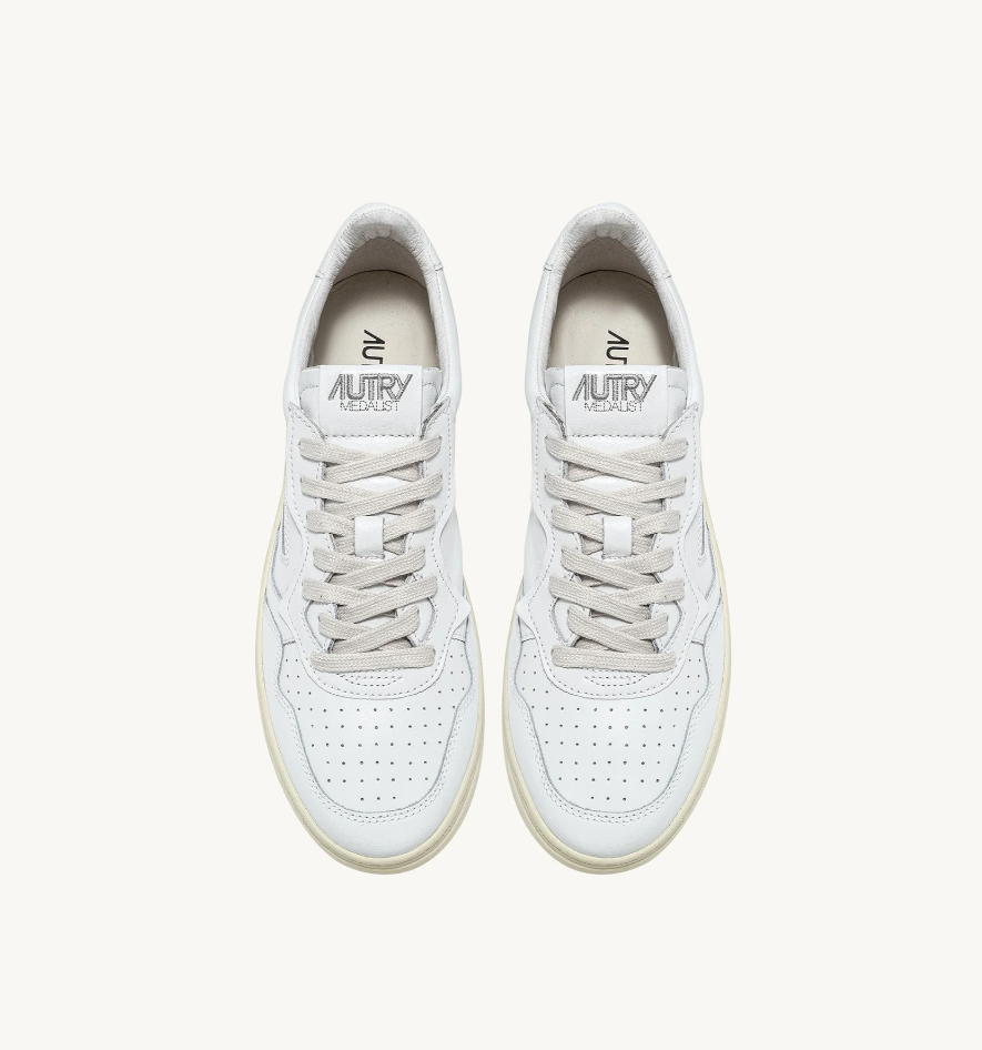 sneakers medalist low AULMLL15 WHITE AUTRY 