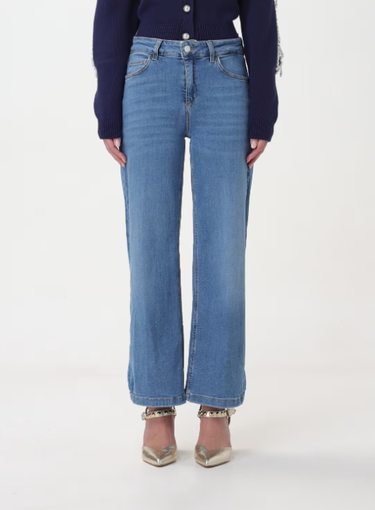 jeans in denim di cotone UA4060DS015 78689 liU JO 