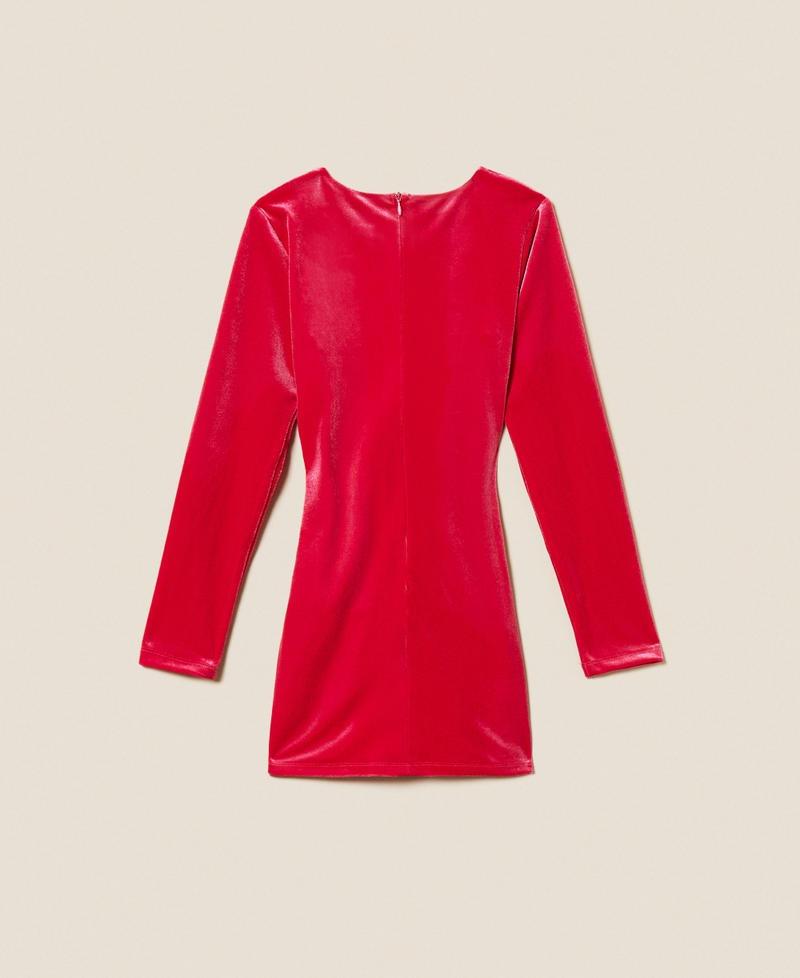 abito corto in ciniglia 252GJ2035 00338 TWINSET GIRL 