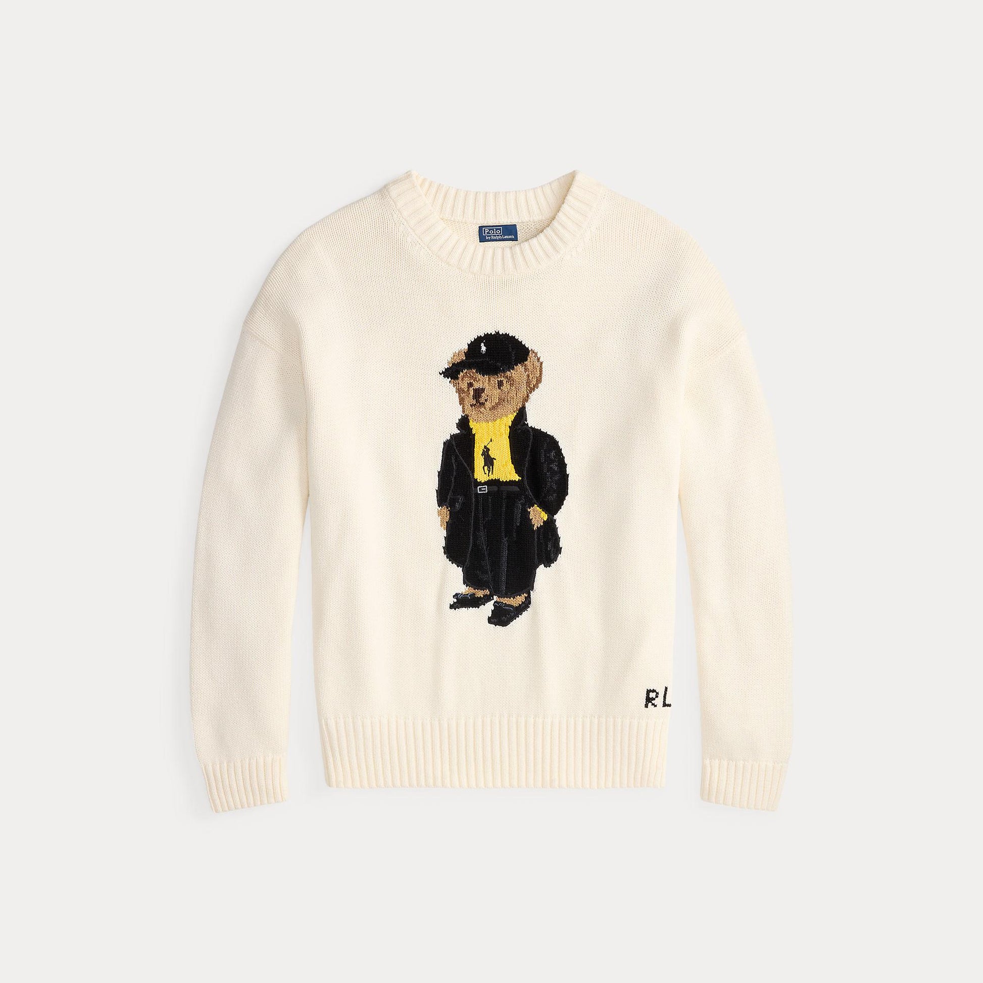 Maglione con orso Polo 211-978310 001 RALPH LAUREN POLO 