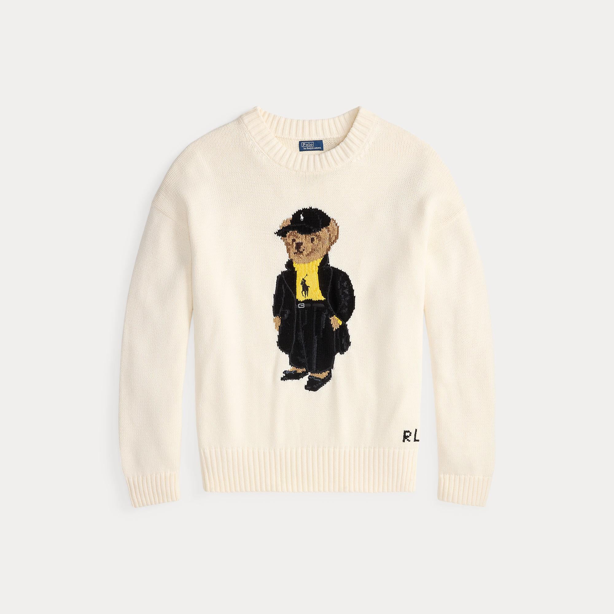Maglione con orso Polo 211-978310 001 RALPH LAUREN POLO 