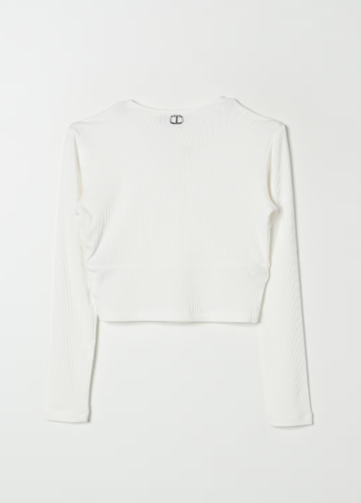 maglia intrecciata 242GJ2435 00526 TWINSET GIRL 