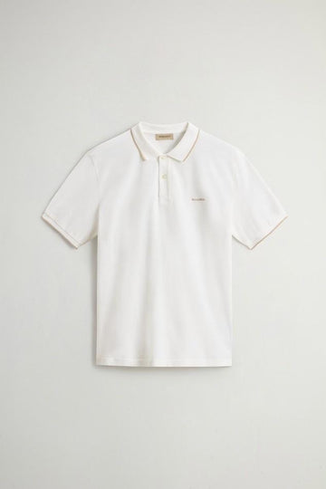 polo con logo CFWOPO2000MRUT5348 8270 WOOLRICH 