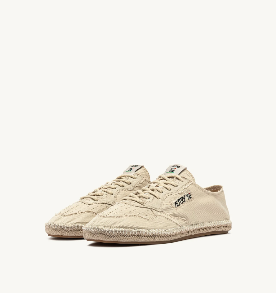 espadrillas sandy in canvas ESLMCV01 IVORY AUTRY 