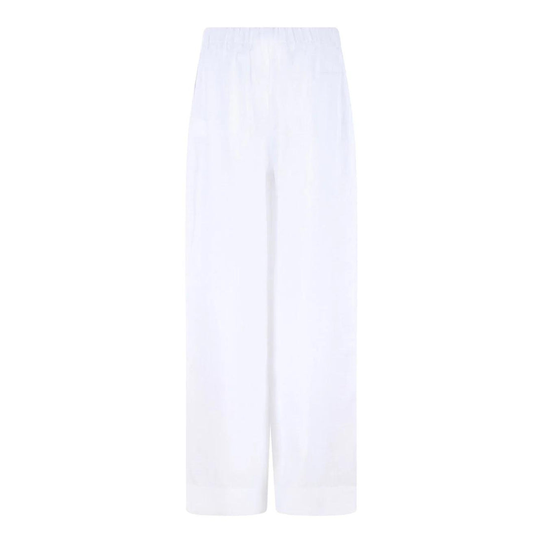 pantalone a vita alta in lino 76248 50000 001 GRAN SASSO 