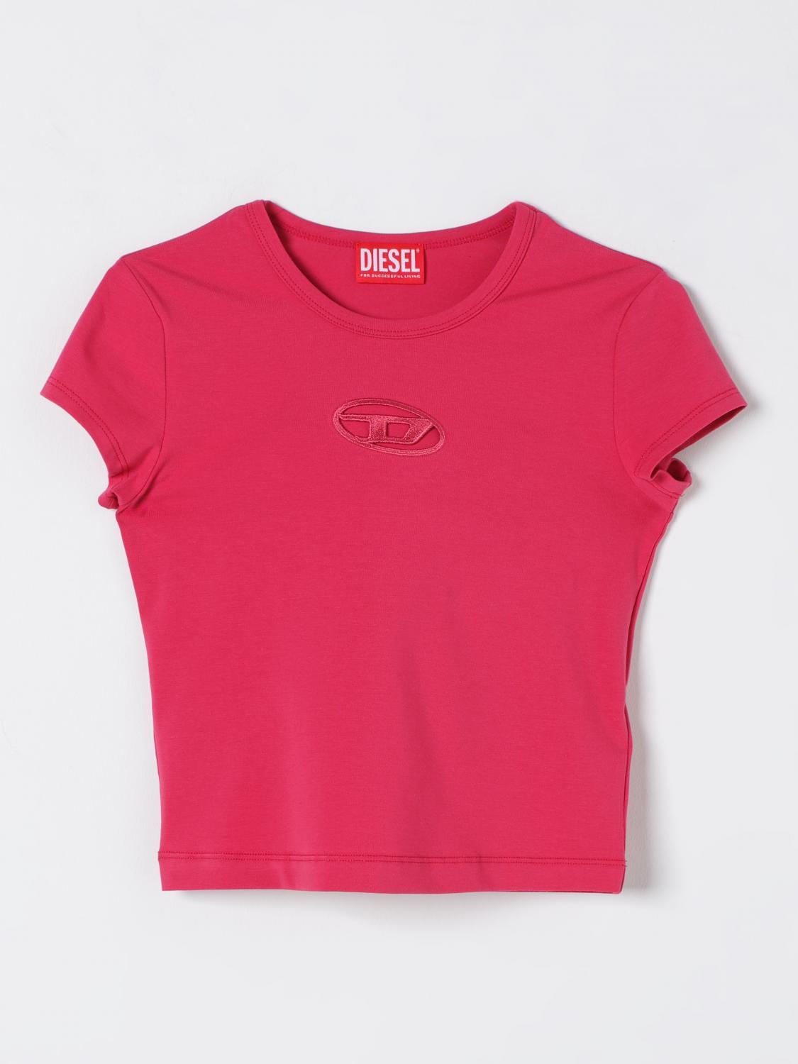 T-shirt con logo Oval d J01830 0AFAA K362 DIESEL 
