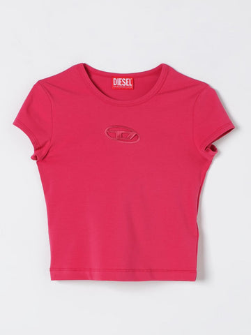 T-shirt con logo Oval d J01830 0AFAA K362 DIESEL 
