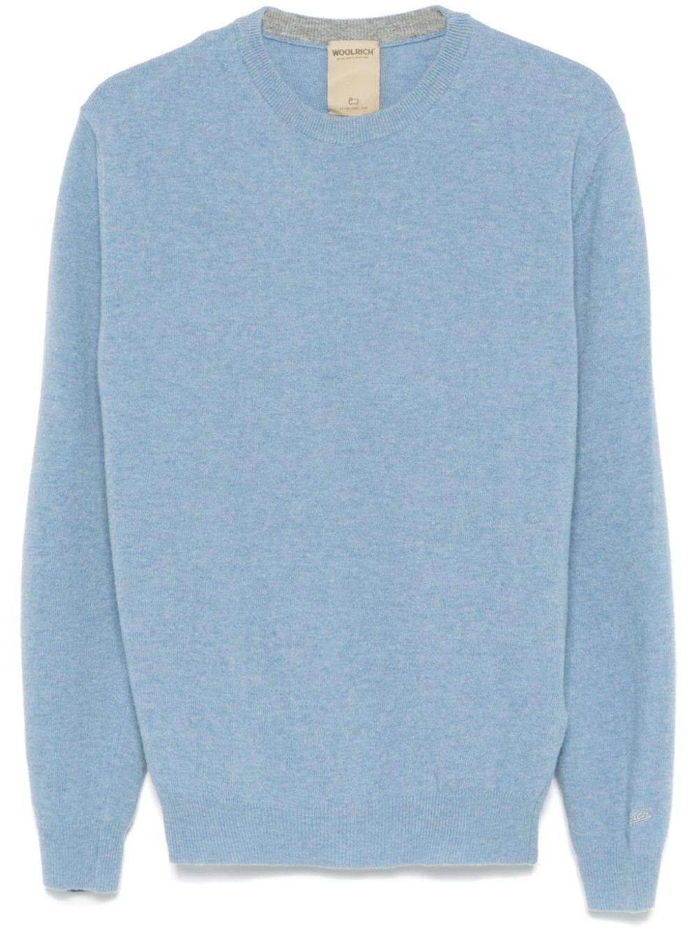 maglione girocollo in pura lana CFWOKN0278MRUF0469 31136 WOOLRICH 